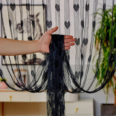 2pcs Heat-Insulated Semi-Blackout Curtains L:78" x W:39"