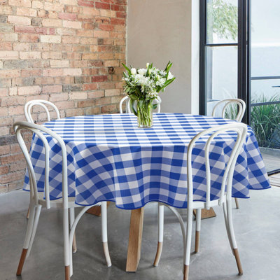Nappe en tissu à carreaux Buffalo à carreaux de couleur assortie Infinity Collection