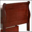 Classic Cherry Twin Bed With Storage-1641110026