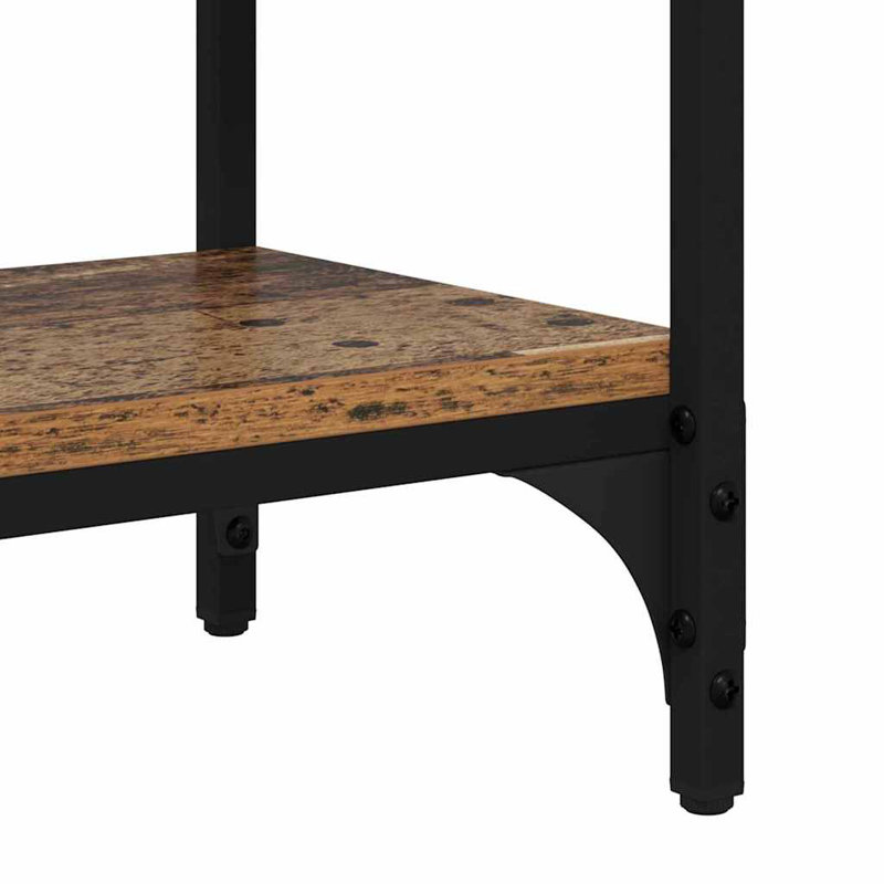 80cm Console Table, Old Wood