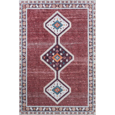 Prabal Gurung x Rugs USA Baitadi Geometric Machine Washable Area Rug -  RZNB10A-406