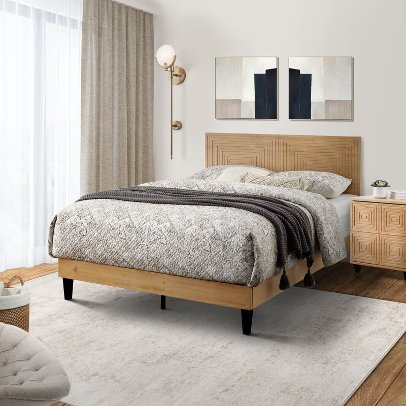 Union Rustic Moreau Solid Wood Bed & Reviews - Wayfair Canada