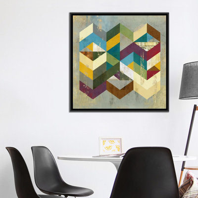 «Geometrics I», reproduction sur toile