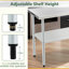 Établi en acier inoxydable 24 * 60 pouces - Tablette réglable pour restaurant, hôtel, atelier-1249241646