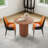Lamberson Round 35'' Restaurant Dining Set-980815923-980815916