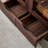 Modern simple pure solid wood bookcase