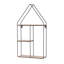 Hallmark Wall Shelf, Wire House Shape Design