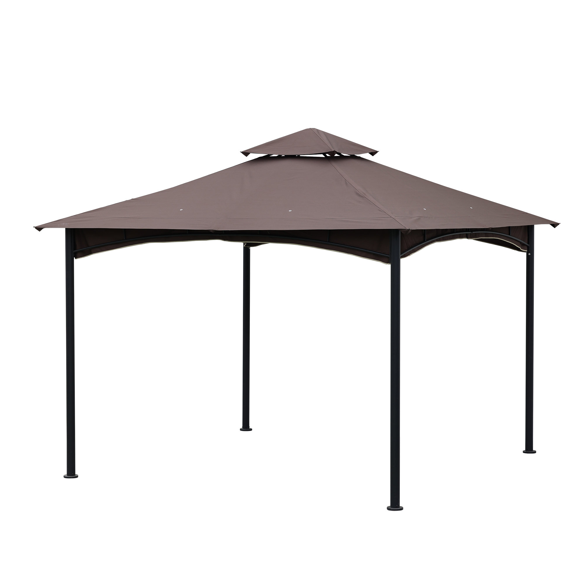 Arlmont & Co. 11 Ft. W x 11 Ft. Metal Patio Gazebo Wayfair Canada