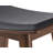 Amner Upholstered Counter Stool with Solid Wood Frame