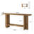 Doublelayer Storage Sofa Table,Hallway Table,Console Table
