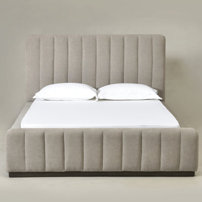 Upholstered Panel Bed