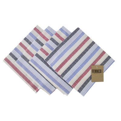 Legrande 100% Cotton Checkered Square Napkin