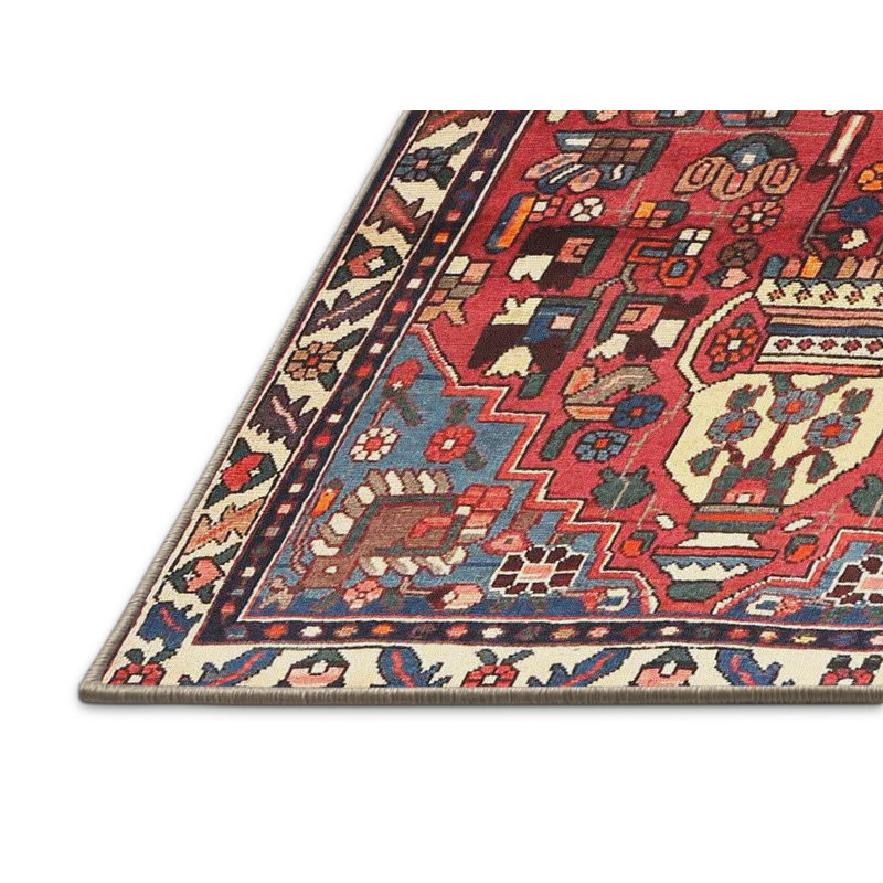 Vijaya Oriental Indoor Rug, Rectangle 6' x 9'