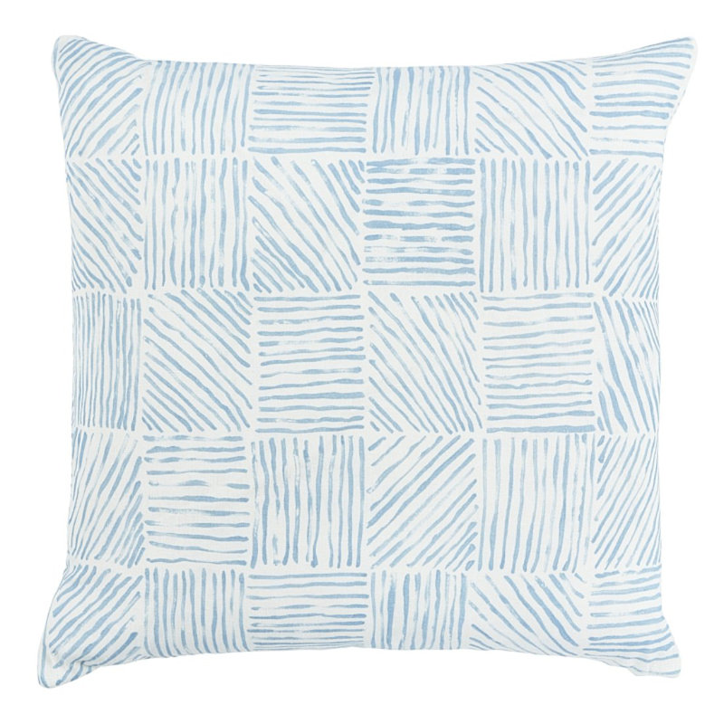 Coussin Schumacher x Caroline Z Hurley Katama, 20 po x 20 po