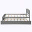 Lit plateforme simple avec lit gigogne-1691682282