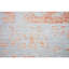 Tapis argenté / orange noué à la main de haute qualité-81199447