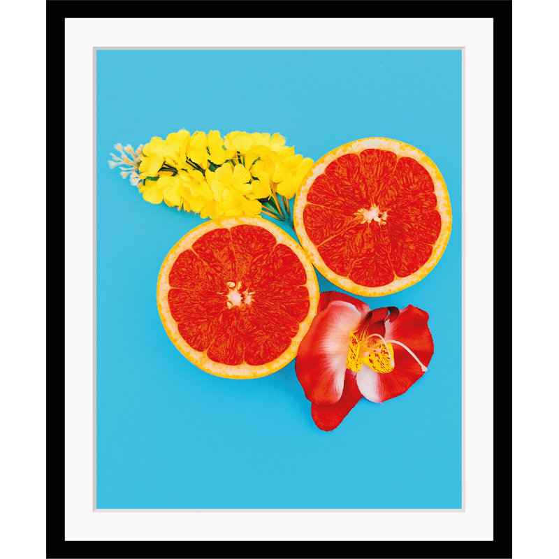Grapefruit - Single Picture Frame Print