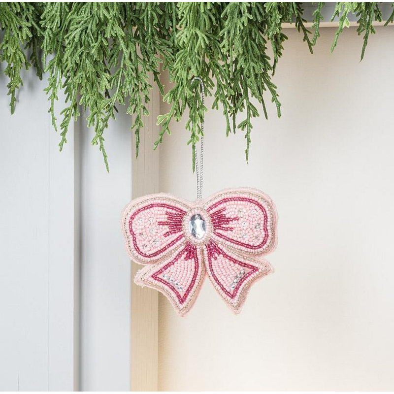 Bow Bead Ornament