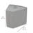 Pro Series Upholstered Wedge Ottoman 18" Height-101545587