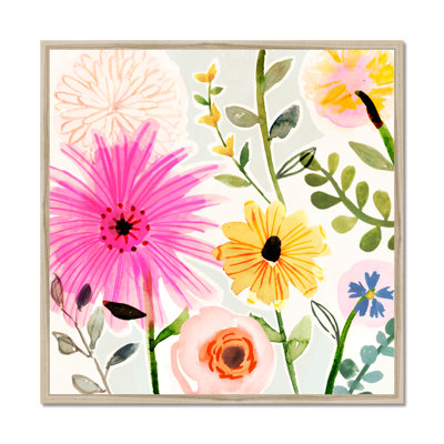 Floral Pop I 1 Piece Painting