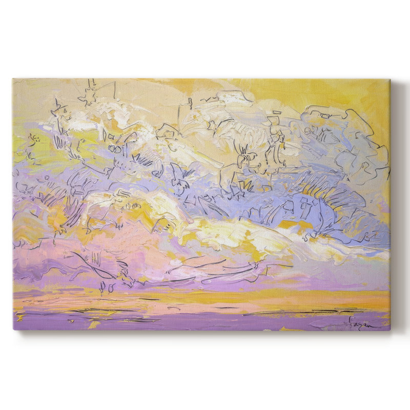 Rêvant de vous - Cavas enveloppés de galerie, 40 x 60