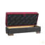 Repose-pieds avec rangement en microfibre Primenest Nimbusflow-457492791