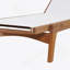 Chaise longue d'extérieur à structure en bois-392881078