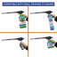 Torche au propane haute intensité Flame King, cou flexible pliable pour la soudure, le brasage, la plomberie