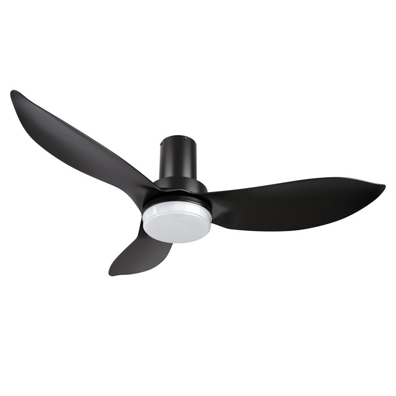 Ventilateur de plafond intelligent avec télécommande Ryna, ensemble d'éclairage inclus, fonctionne avec l'assistant Google et Amazon Alexa, raccourci Siri.