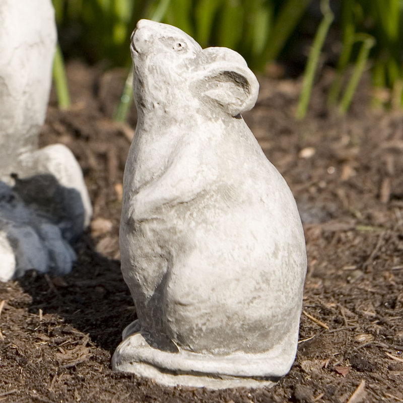 Mousie Mouse Garden Statue, Nero Nuovo