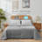 Reversible Cooling Comforter Lightweight Seersucker Cooling Blanket With Breathable Silk Smooth Summer Bedding For Hot Sleepers-109833613-109833612