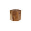 Honey Comb Solid Wood Block End Table-125005779