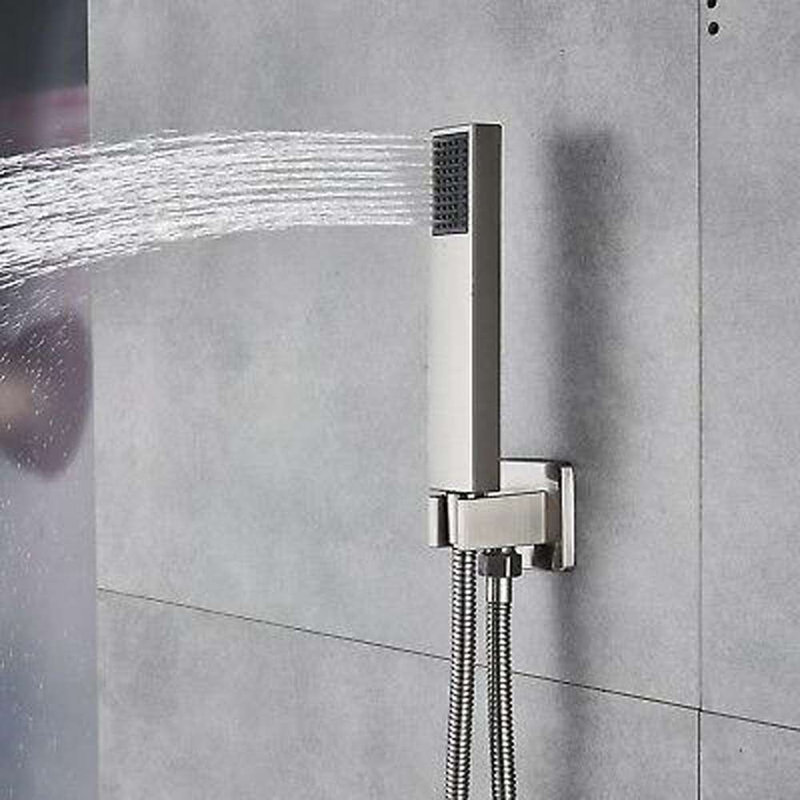 Ensemble de douche à DEL Monro qui change de couleur pour une expérience de douche élégante