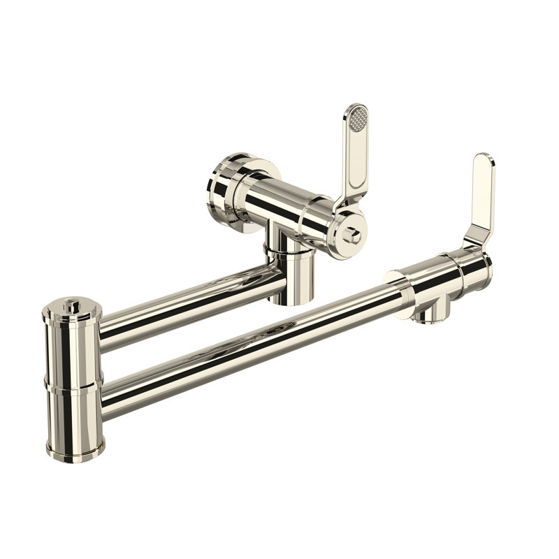 Armstrong Pot Filler, Polished Nickel
