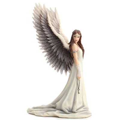 9.45 in H Spirit Guide by Anne Stokes Poly Resin