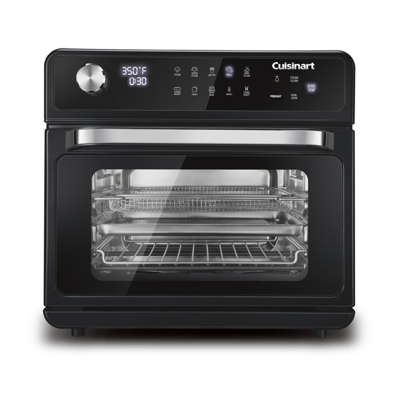 Cuisinart Gourmet Convection, Steam And Air Fryer Oven, 10 Functions And 20 Auto Pre-sets, Countertop, 1800w, Black (cso-500c)