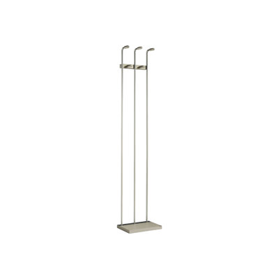 Meacham Iron Freestanding 5 - Hook Coat Rack