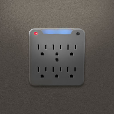 Stanley SurgePro 6-Outlet Surge Adapter with Night Light 