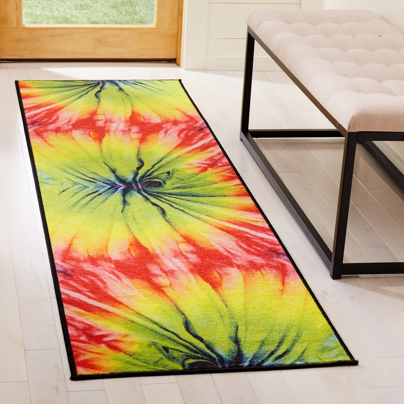 Davila Performance Machine Washable Abstract Rug, Runner 2'2" x 8'