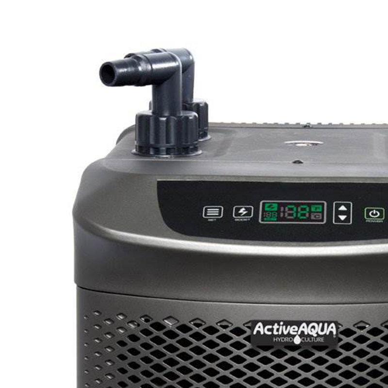 Active Aqua 1/4 HP Black Hydroponic Water Chiller