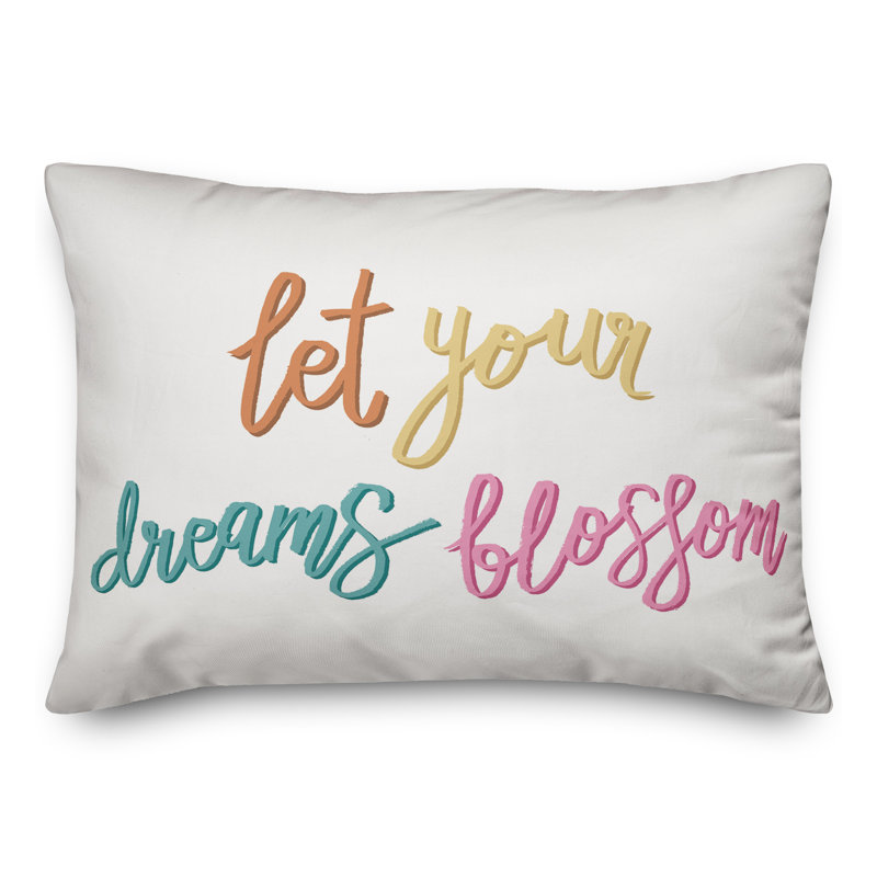 Coussin intérieur / extérieur Let Your Dreams Blossom