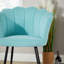 Afifah Scallop Barrel Occasional Accent Chair-567391867