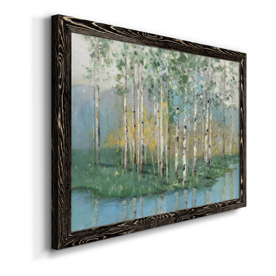 " Birch Reflections Revisited " Painting Print