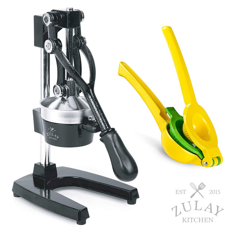 Heavy Duty Citrus Press with 2-in-1 Lemon Squeezer