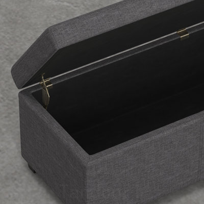 Extra Large Storage Ottoman Bench