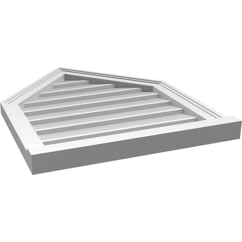 Ventilateur à pignon en uréthane non-fonctionnel Signature, H 28 po x l 22 po x P 2 po