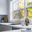 Robinet de cuisine Bridge avec douchette extractible