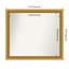 Townhouse Gold Non-Beveled Bathroom Wall Mirror-1016737519