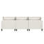 Canapé modulaire 3 places en chenille, canapé rembourré avec siège large, coussins pour le salon, la chambre à coucher, les coussins décoratifs 94 * 35 ",-113014236