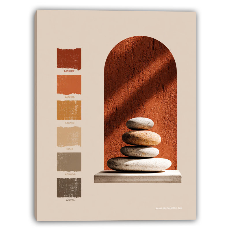 Art mural en toile Zen